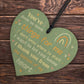 Special Thank You Gift For Friend Heart Sign Teacher Gift Mentor