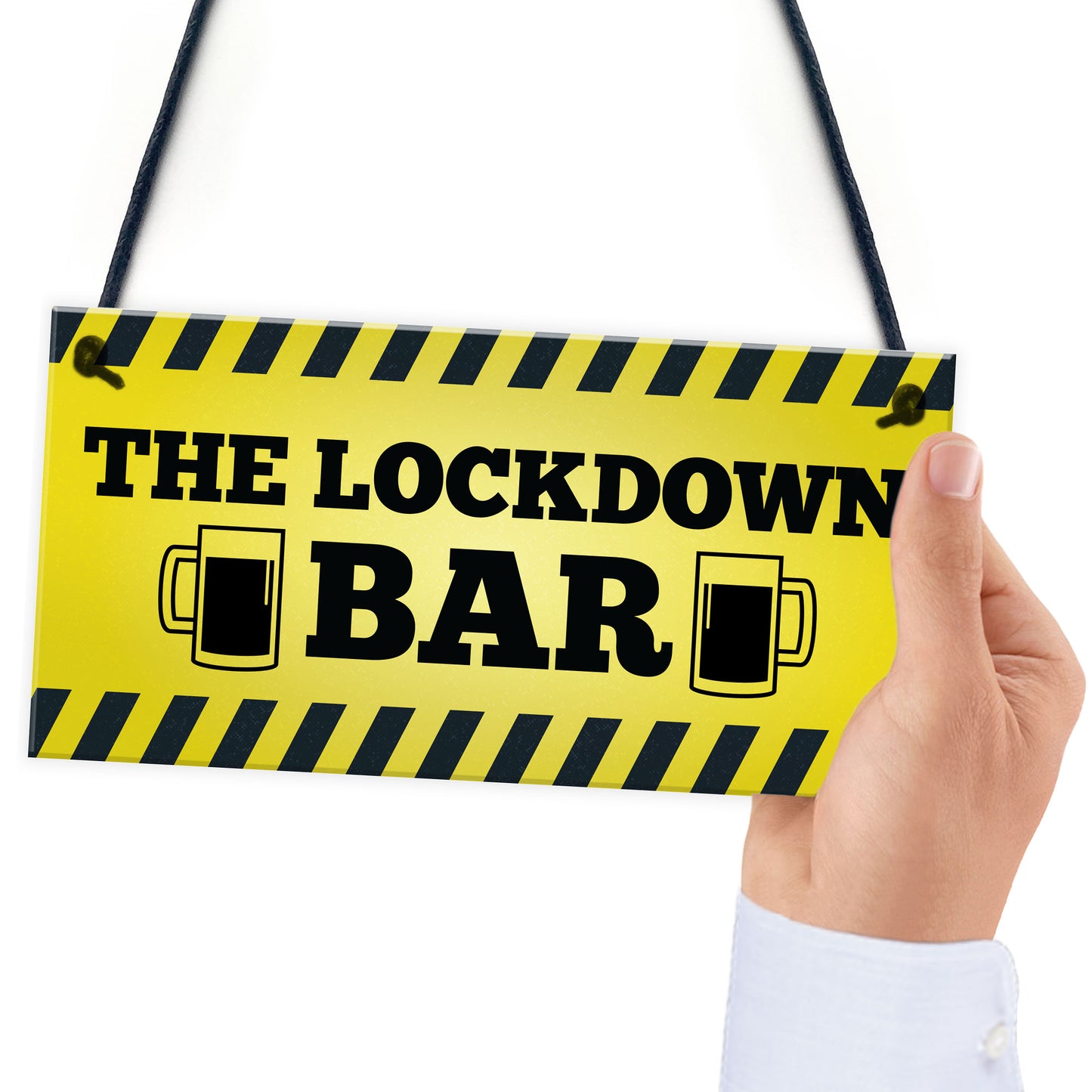 The Lockdown Quarantine Bar Funny Novelty Bar Signs And Plaques