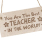 Best Teacher Gifts Engraved Wooden Plaque Gift For Teacher