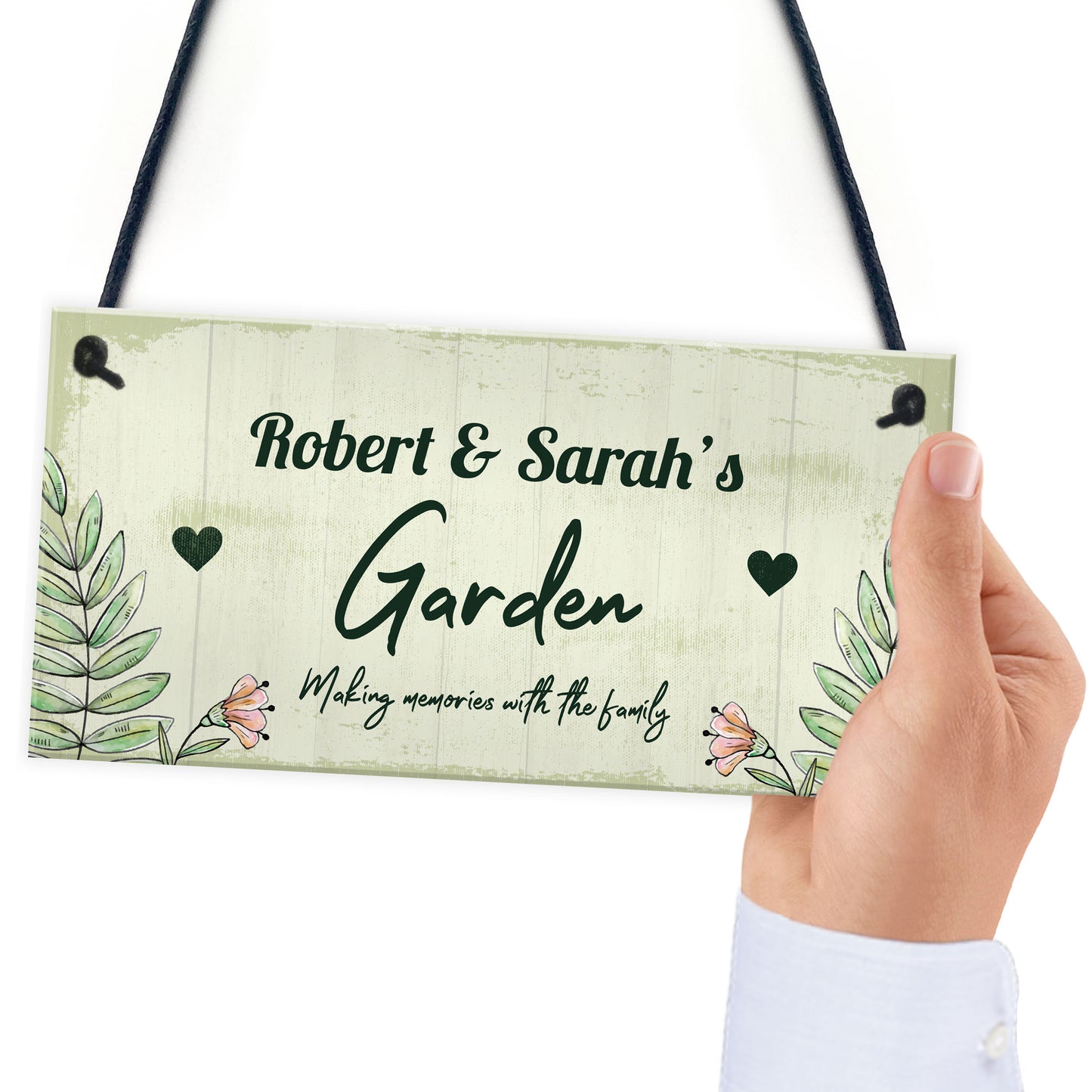 Personalised Sign For Garden Hanging Garden Shed Home Decor