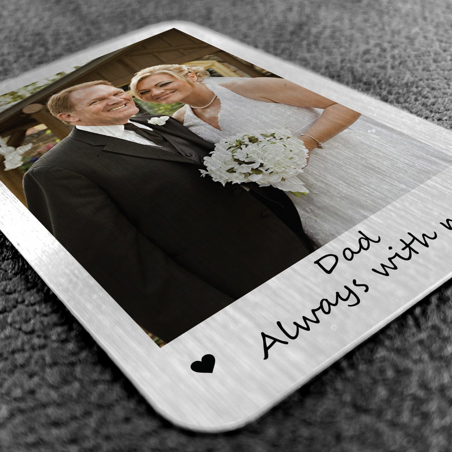 Dad Memorial Gift For Daughter Son Personalised Photo Wallet