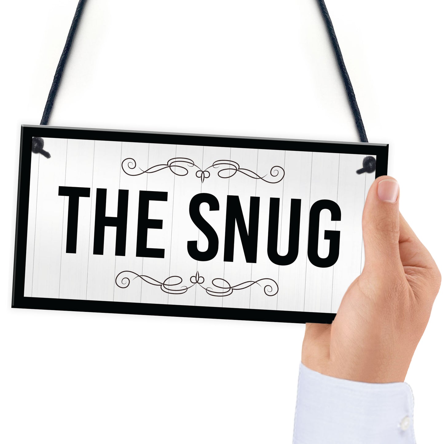 The Snug Sign New Home Gift Summerhouse Sign Hanging Door Sign