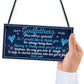 Godfather Gifts For Christmas Godparent Christening Gifts Sign