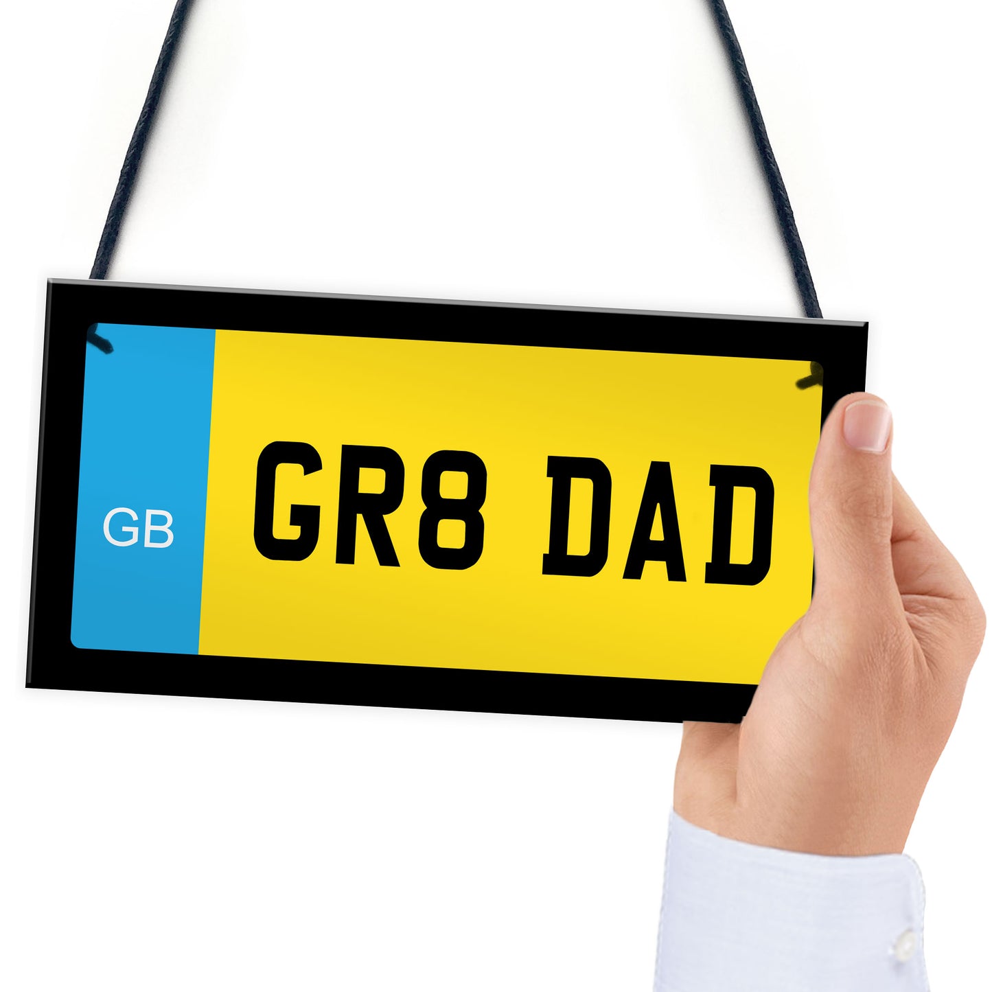 Dad Gift Novelty Number Plate Sign Fathers Day Birthday Gift