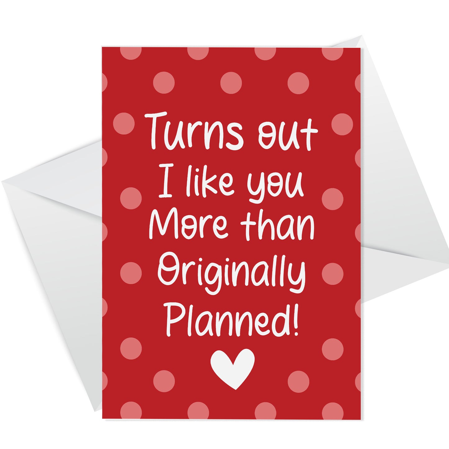 Funny Valentines Card Heart Anniversary Card For Boyfriend