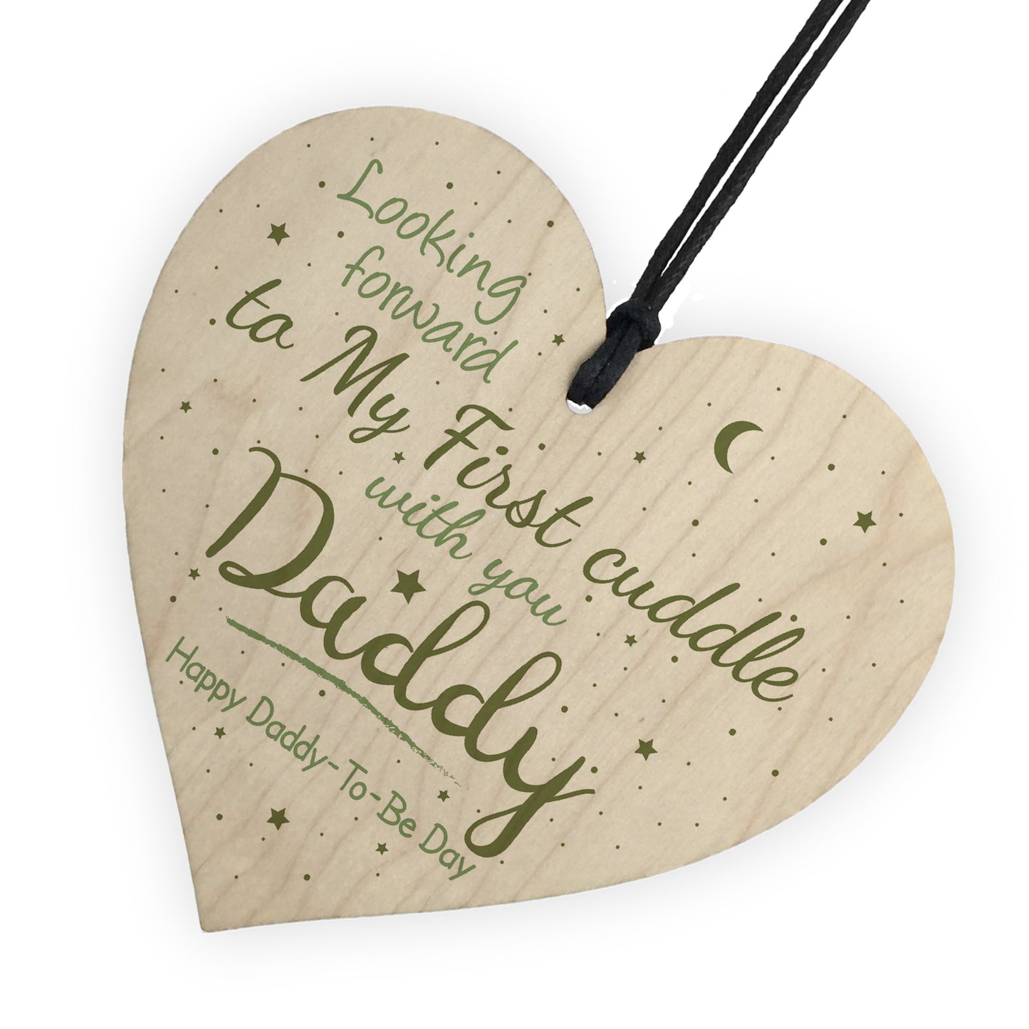 First Cuddle Daddy From Bump Gifts Heart Dad To Be Father Card