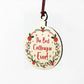Best Colleague Christmas Bauble Tree Decor Gift For Colleague