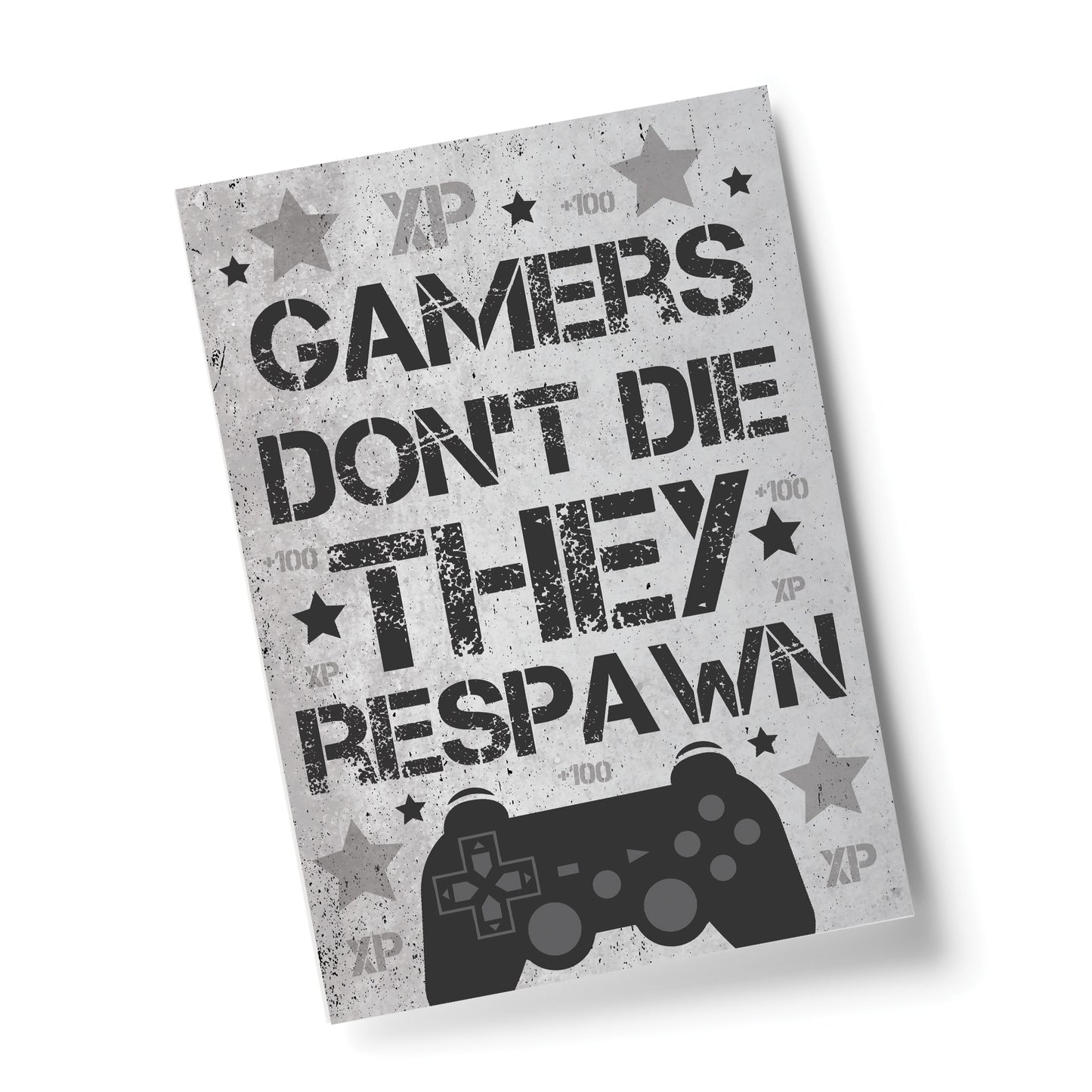 Grey Gaming Sign For Wall Gamer Gifts For Son Brother Dad