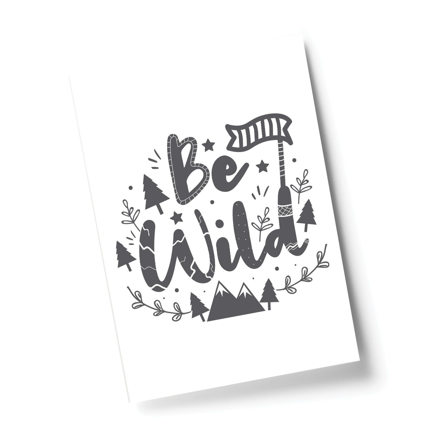 Grey Nursery Quote Print Boys Nursery Decor Girls Nursery Art