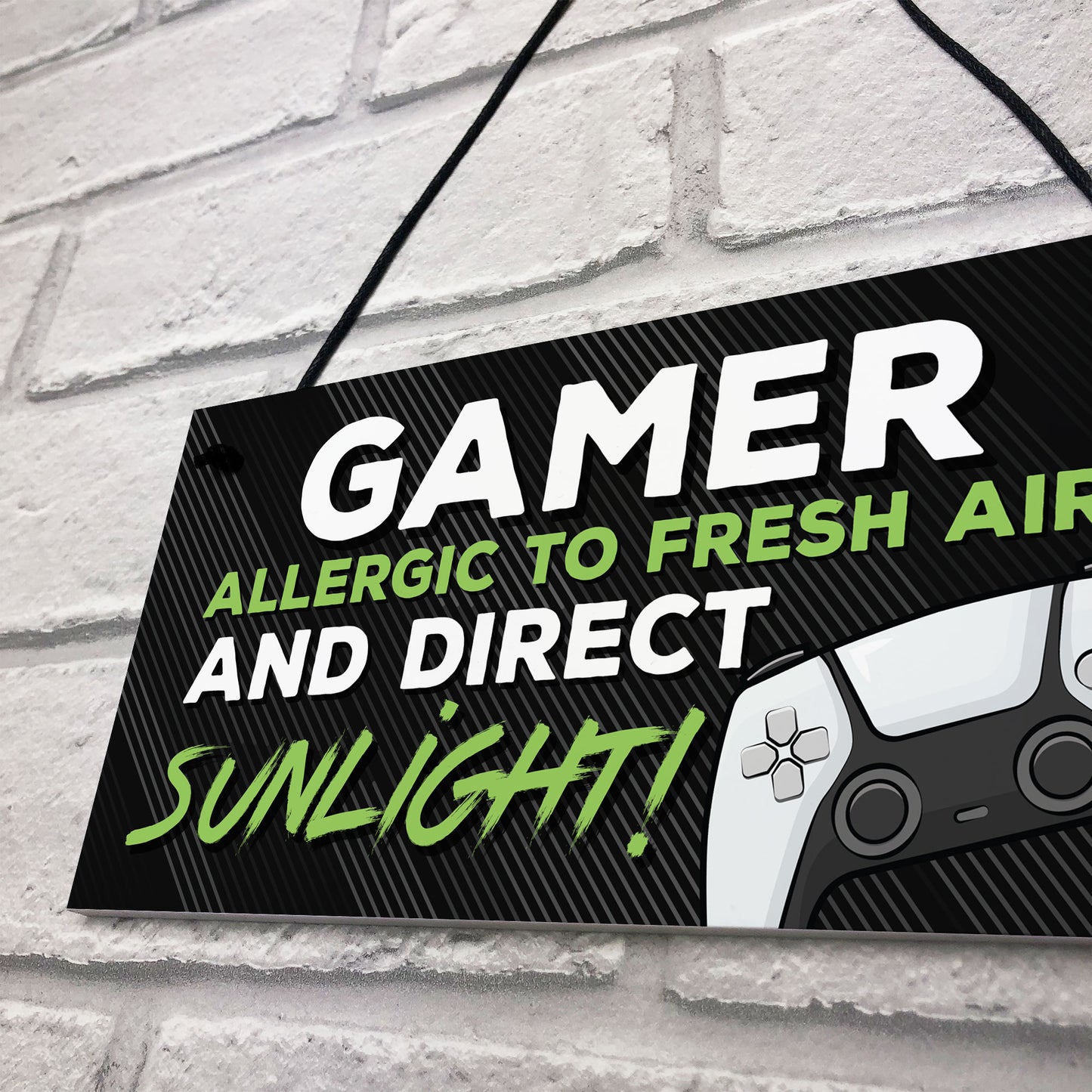 Gaming Sign FUNNY Bedroom Sign Gamer Gift For Son Dad Boys