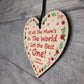 Best Mum Novelty Christmas Gift Hanging Tree Decoration Gift