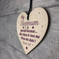Handmade Special Stepmum Novelty Hanging Plaque Gifts For Mum
