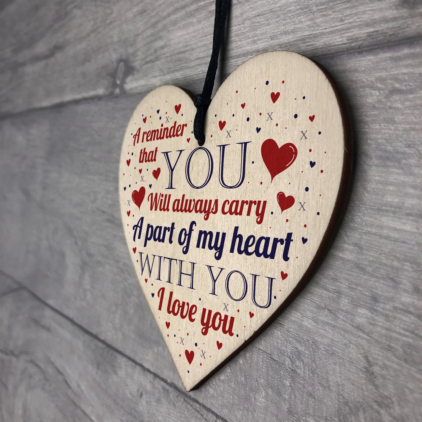 LOVE YOU Sign Special Valentines Gift For Him Her Husband