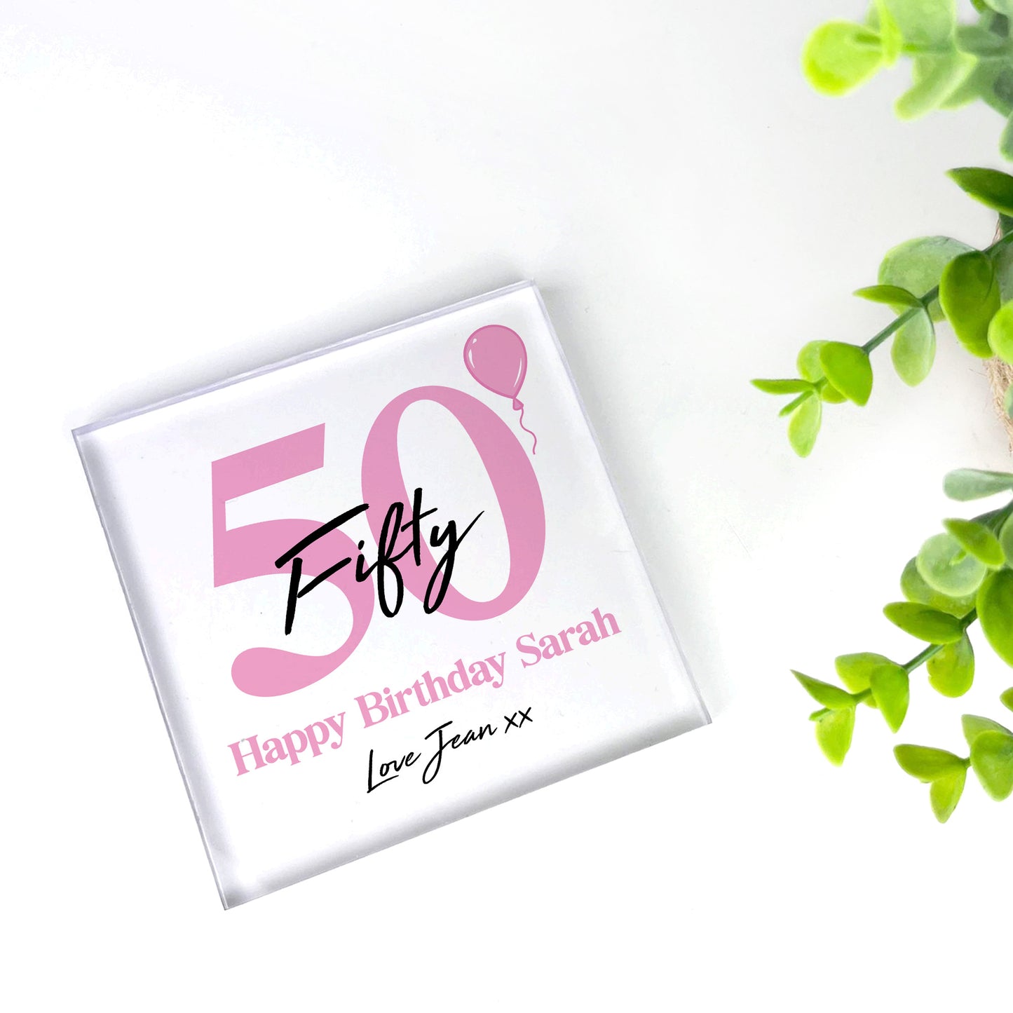 PERSONALISED 50th Birthday Gifts For Mum Nan Auntie Best Friend