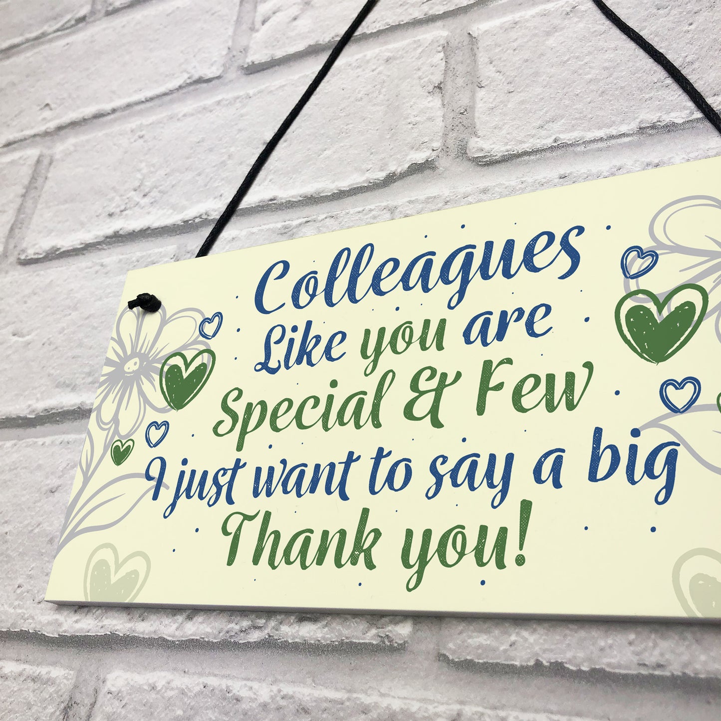 Special And Few Colleagues Plaque FRIEND Thank You Colleague