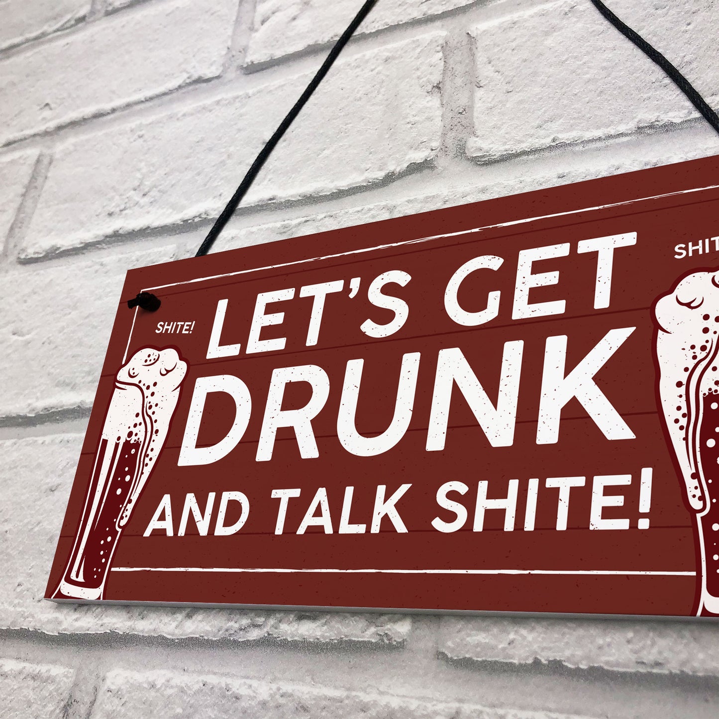 FUNNY Alcohol Sign For Your Bar Novelty Bar Pub Man Cave Plaque