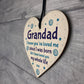 Novelty Grandad Gift For Fathers Day Grandad Birthday Gift