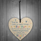 BEST TEACHER Gift And Card To Say Thank You Wood Heart