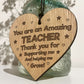 Teacher Gifts Engraved Heart End Of Year Best Teacher Gifts