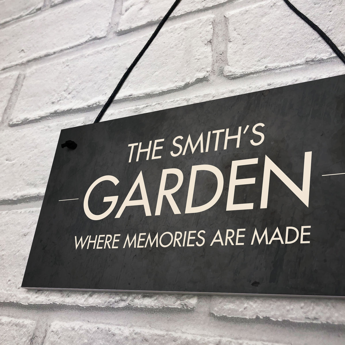 Shabby Chic Garden Sign PERSONALISED Shed Summerhouse Sign