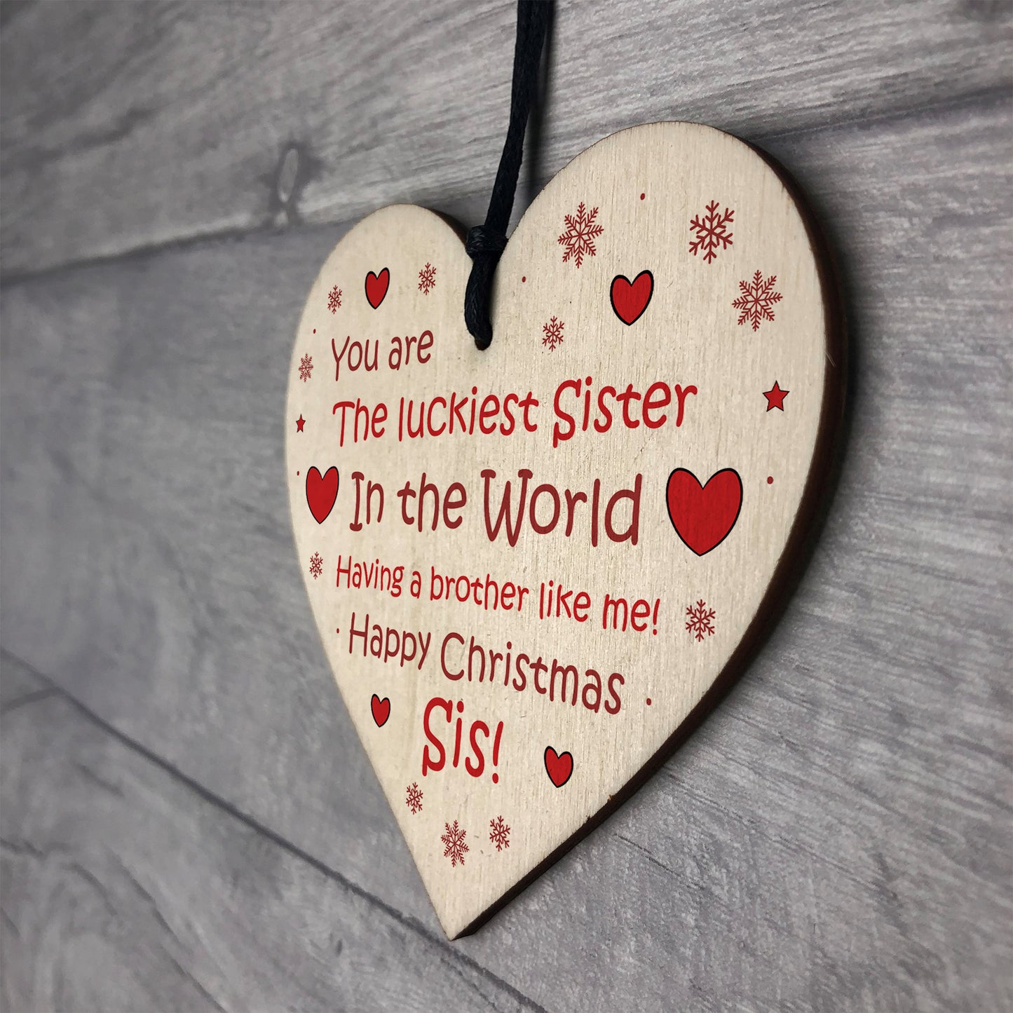 Funny Sister Gift From Brother Novelty Christmas Gift For Sister