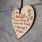Best Friend Friendship Plaque Thank You Gift Wood Heart Keepsake