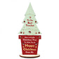 Christmas Best Teacher Gift Wood Christmas Tree Decoration