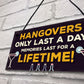 Novelty Home Bar Man Cave Bar Sign Neon Effect Alcohol Beer Gin