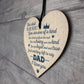 Dad You Are The Best Birthday Fathers Day Dad Daddy Wooden Heart