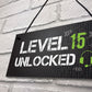 Funny 15th Birthday Gift For Son Brother Gaming Sign Gamer Gift
