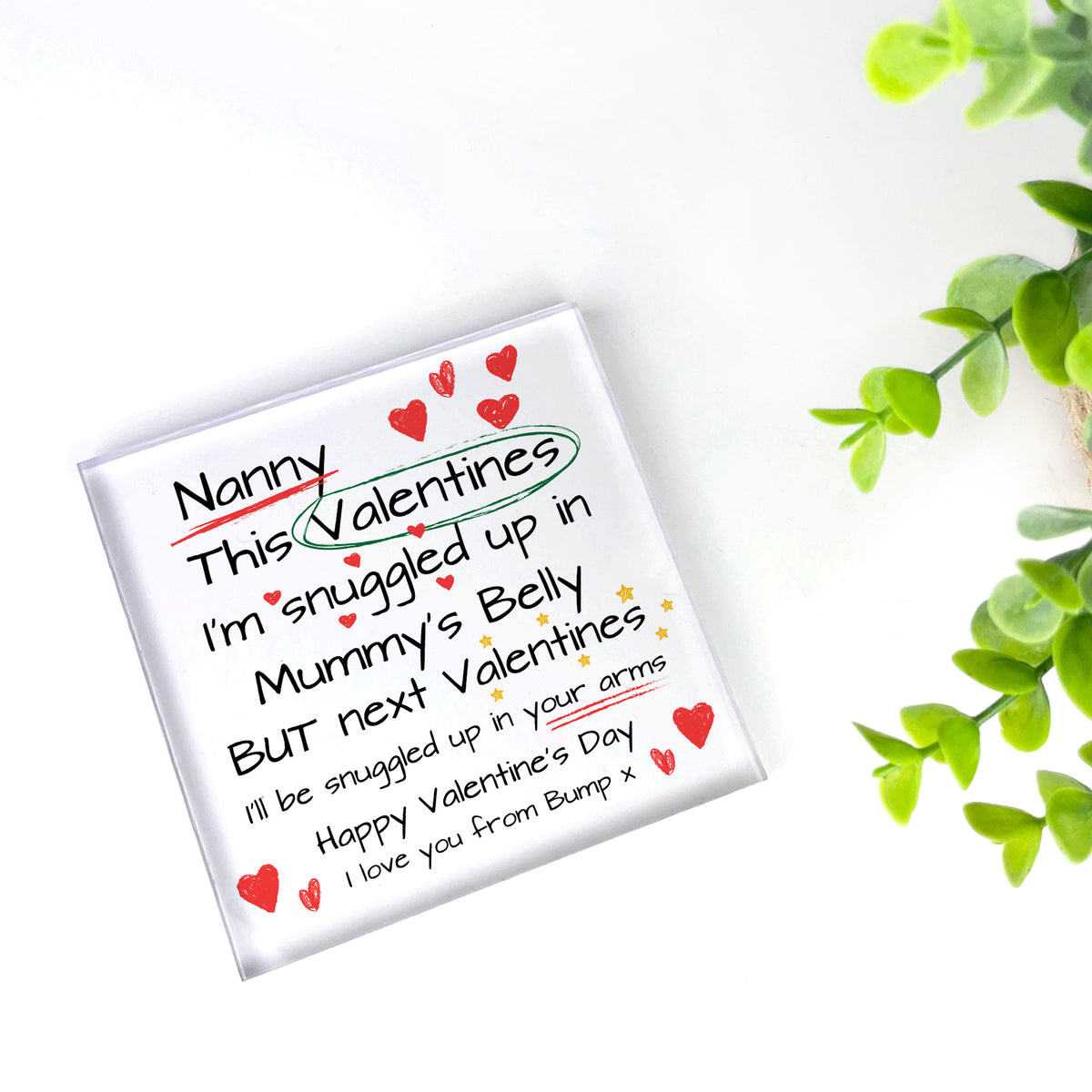 Nanny To Be Gifts For Valentines Day Gift From Bump Gift