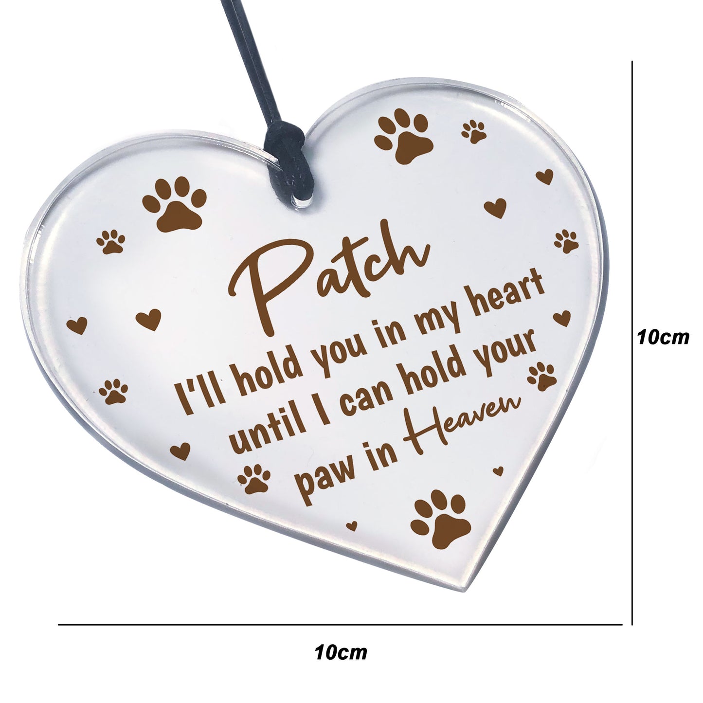Dog Cat Pet Memorial Christmas Tree Decoration Personalised