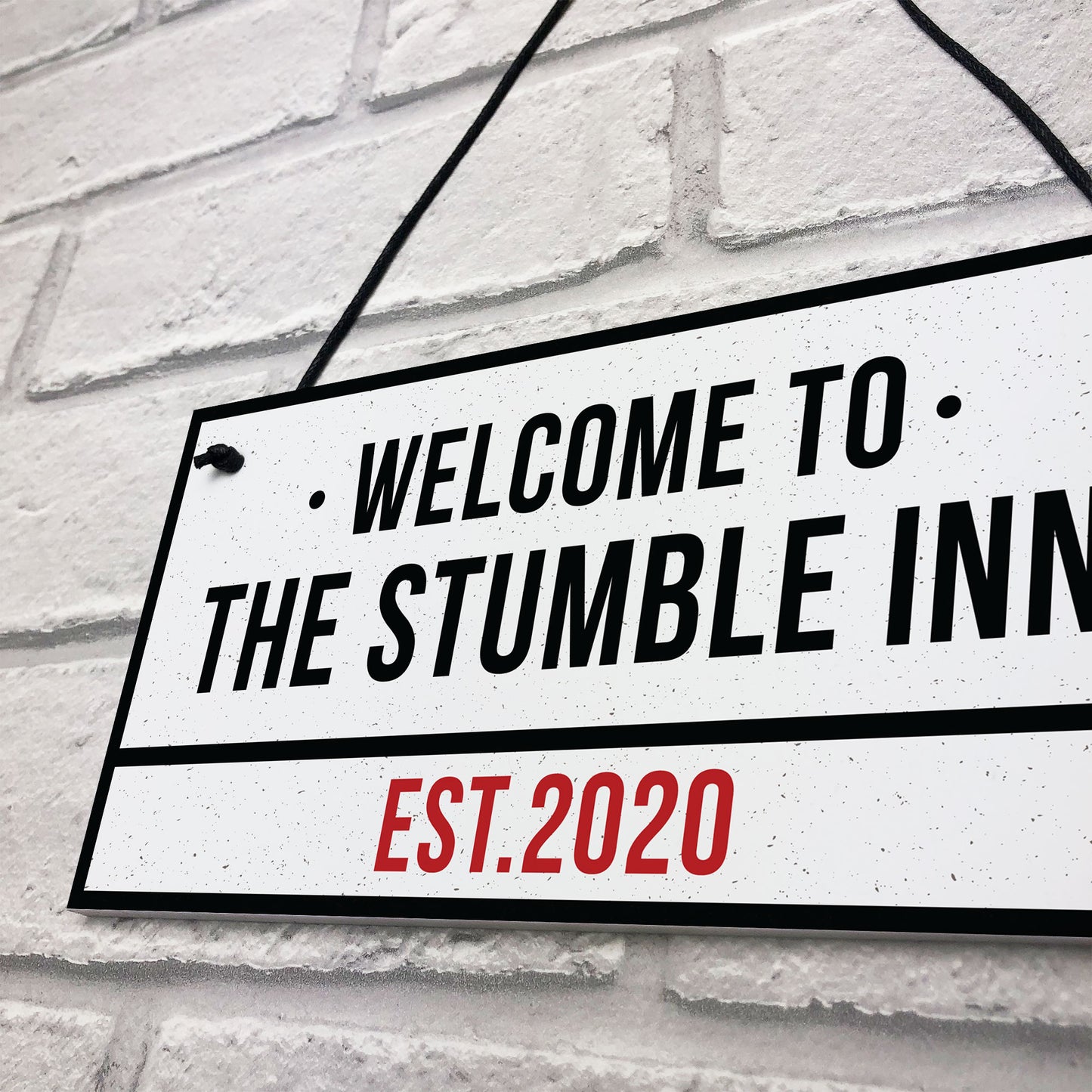 Funny Home Bar Sign Personalised Street Sign For Man Cave Pub
