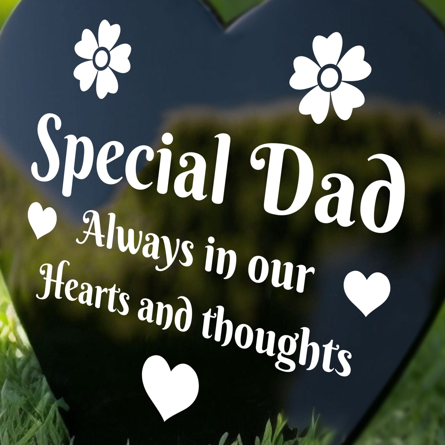 Graveside Memorial Stake For Dad Memorial Decorations For Dad