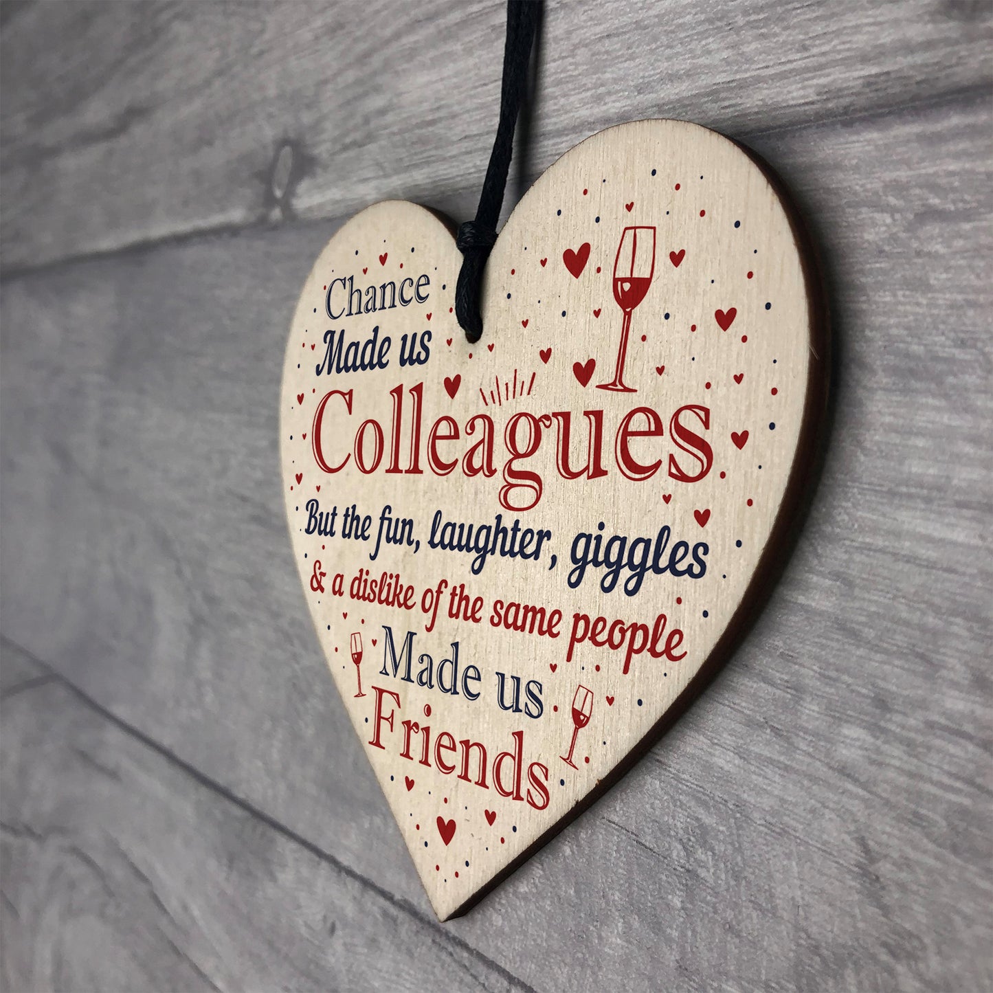 Chance Made Us Colleagues Leaving Job Gift For Friend Birthday