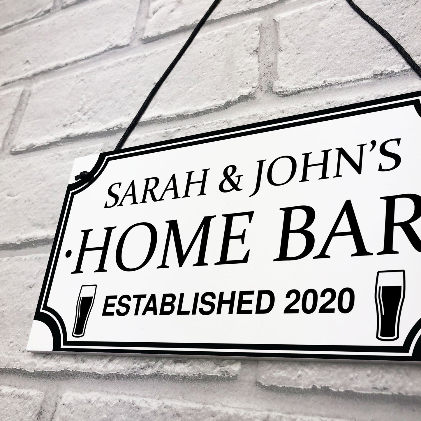 Personalised Bar Signs And Plaques Home Bar Sign Novelty Gifts