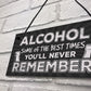 Funny Pub Bar Sign Kitchen ManCave Hanging Plaque Vodka GIFT