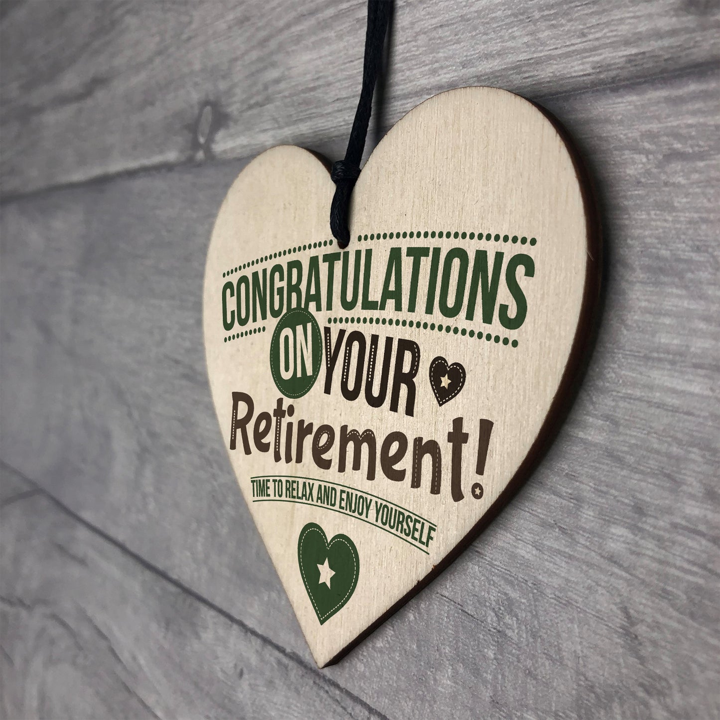 Congratulations Retirement Sign Novelty Keepsake Leaving Work