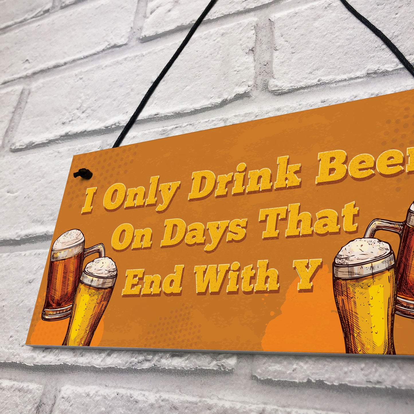Funny Bar Sign To Hang in Home Bar Garden Pub Funny Alcohol Gift