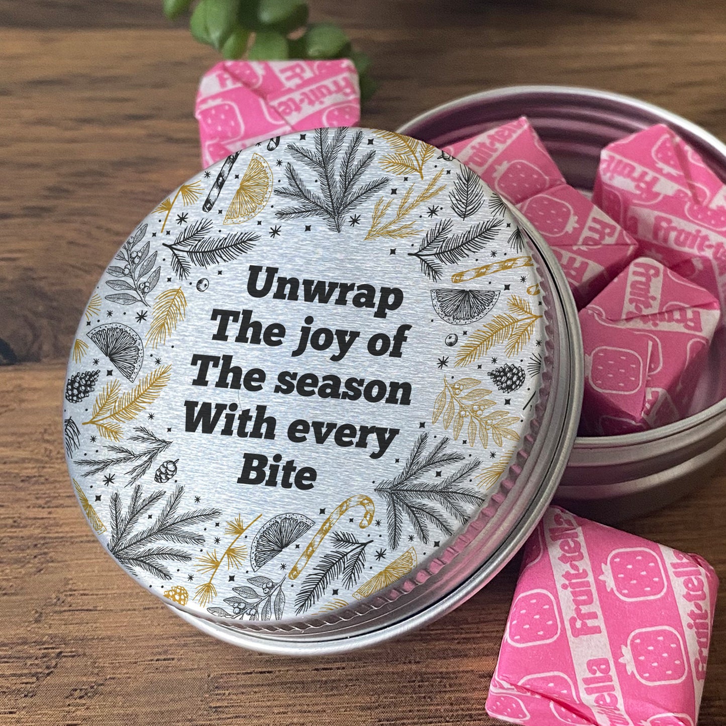Christmas Sweet Tin Stocking Filler Gift For Son Daughter