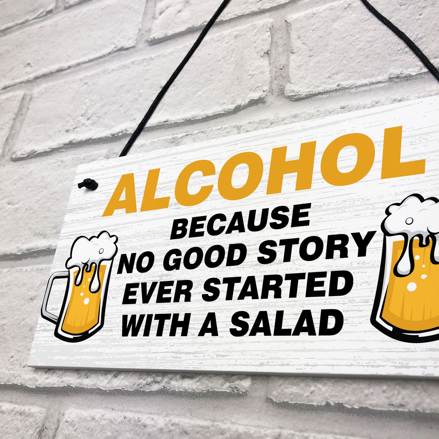 Funny Joke BAR SIGN Shed Sign Home Bar Sign Hanging Wall Plaque