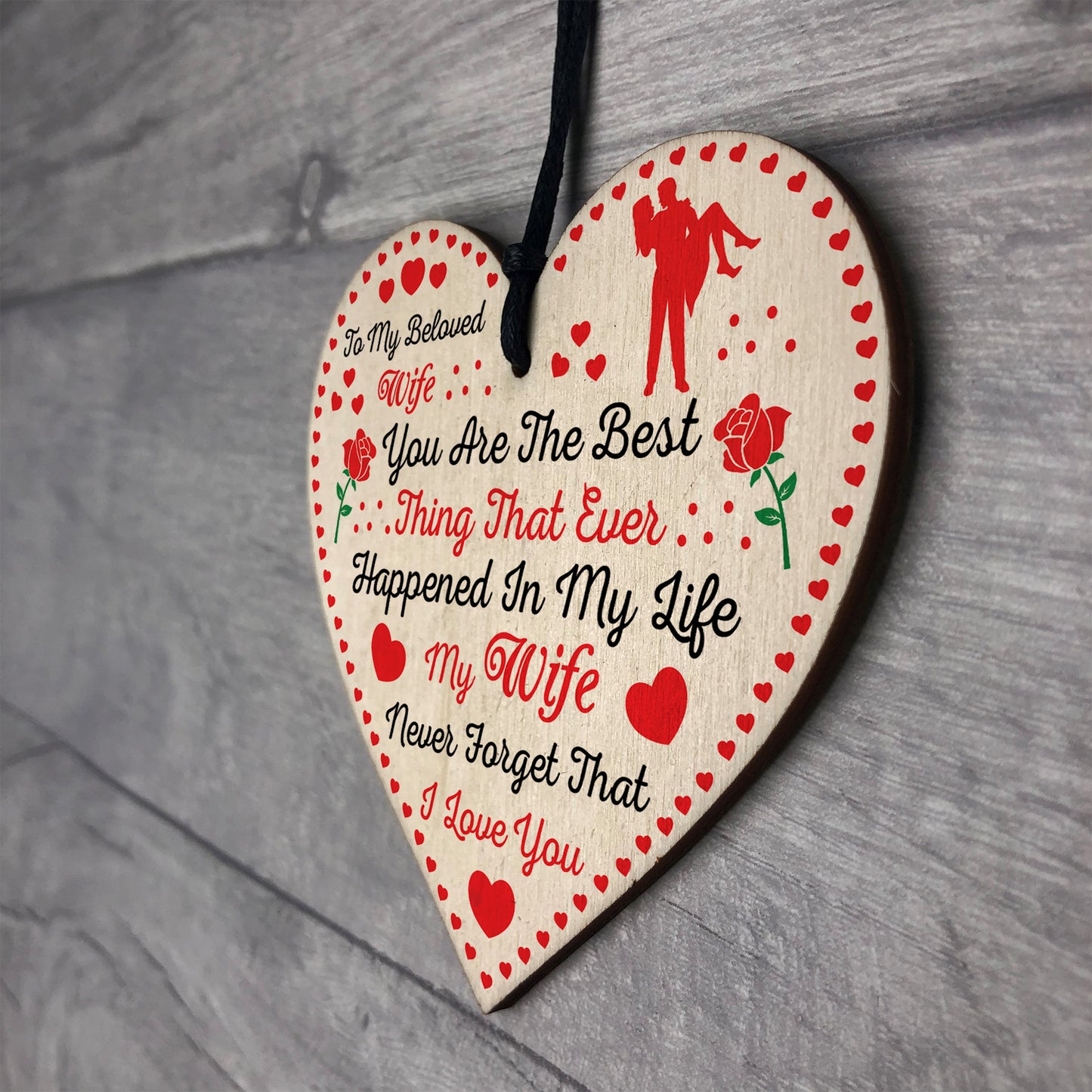 Gifts for Wife on Valentines Birthday Romantic Anniversary