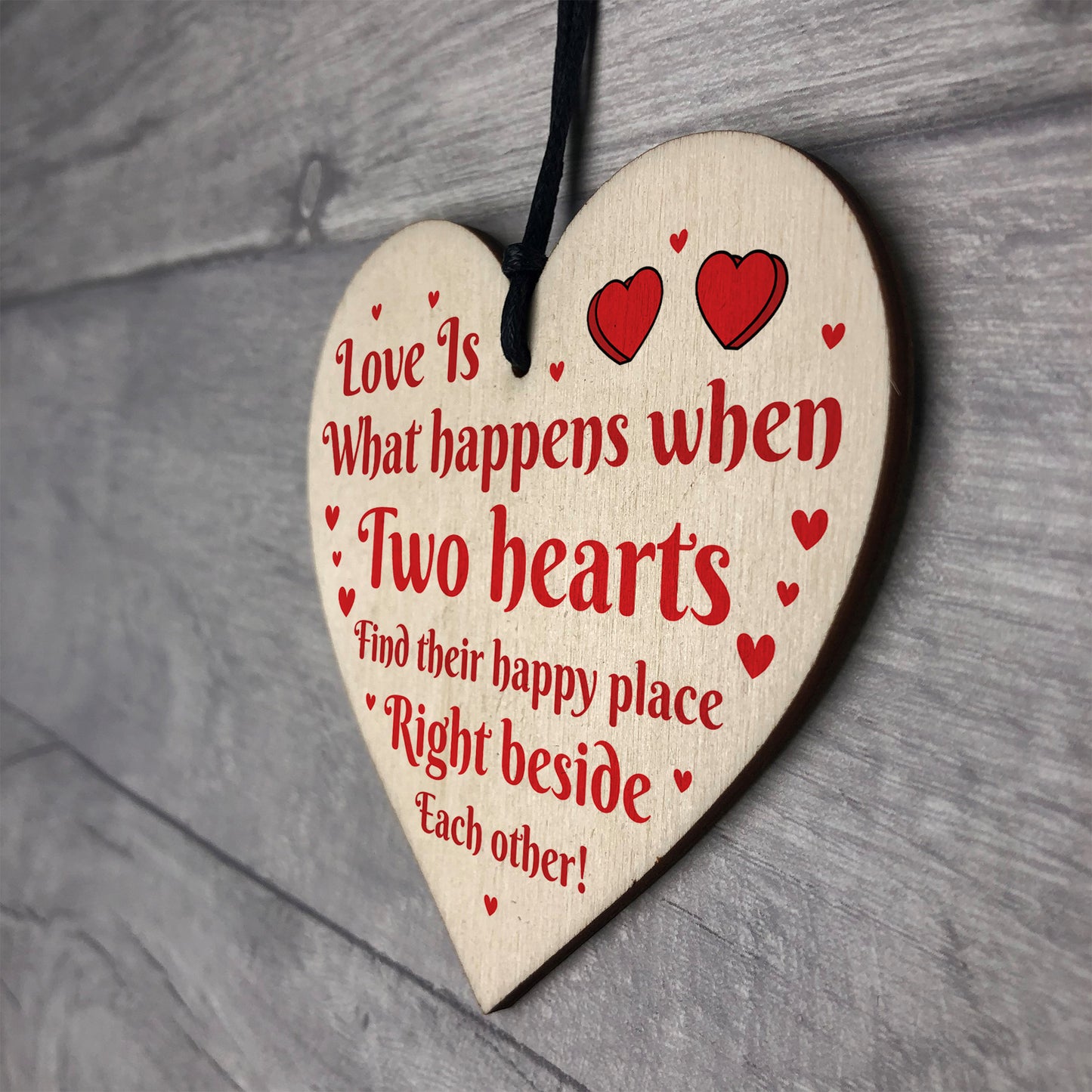 ANNIVERSARY GIFT For Boyfriend Girlfriend Husband Wife Heart