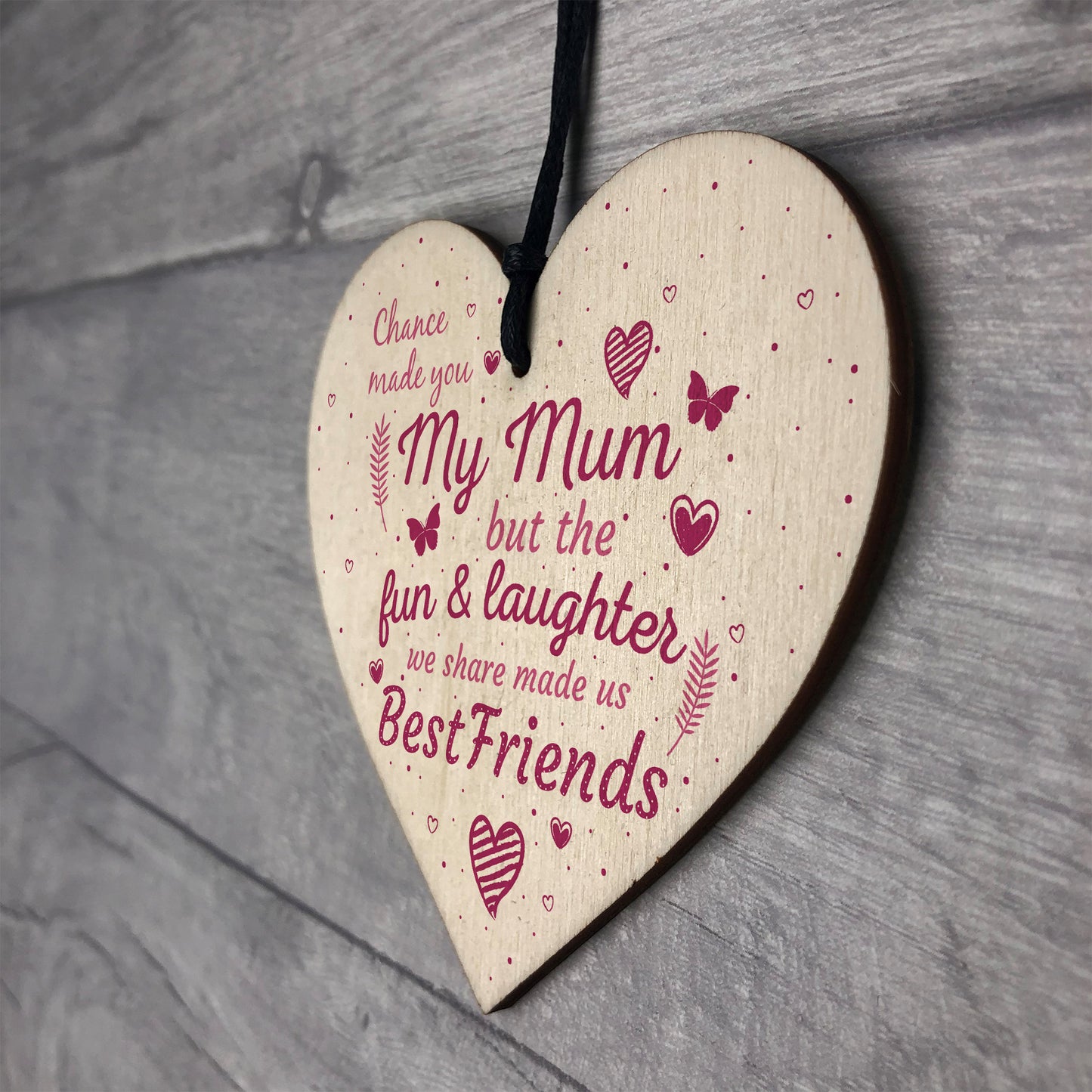 Chance Made You My Mum Birthday Mum Mummy Gift From Daughter