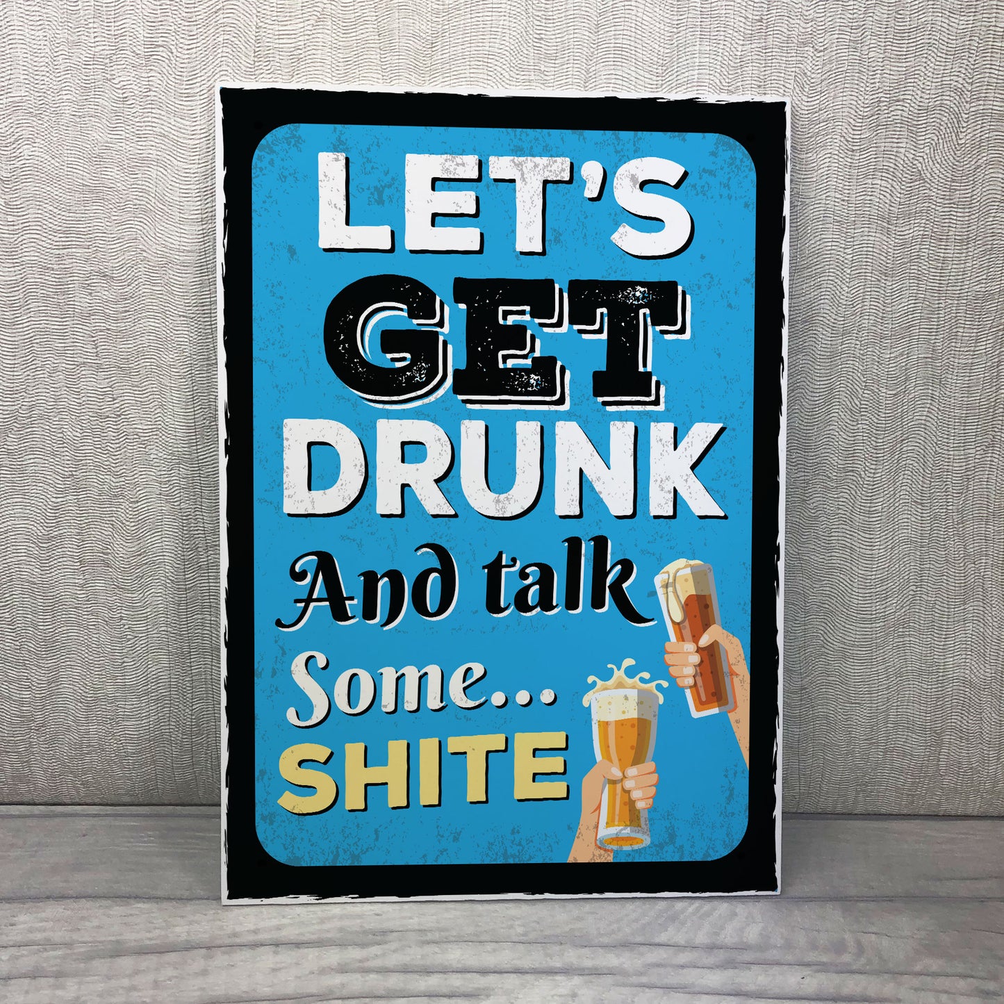 Bar Sign For Home Wall Door Sign Man Cave Shed Plaque Beer Gift