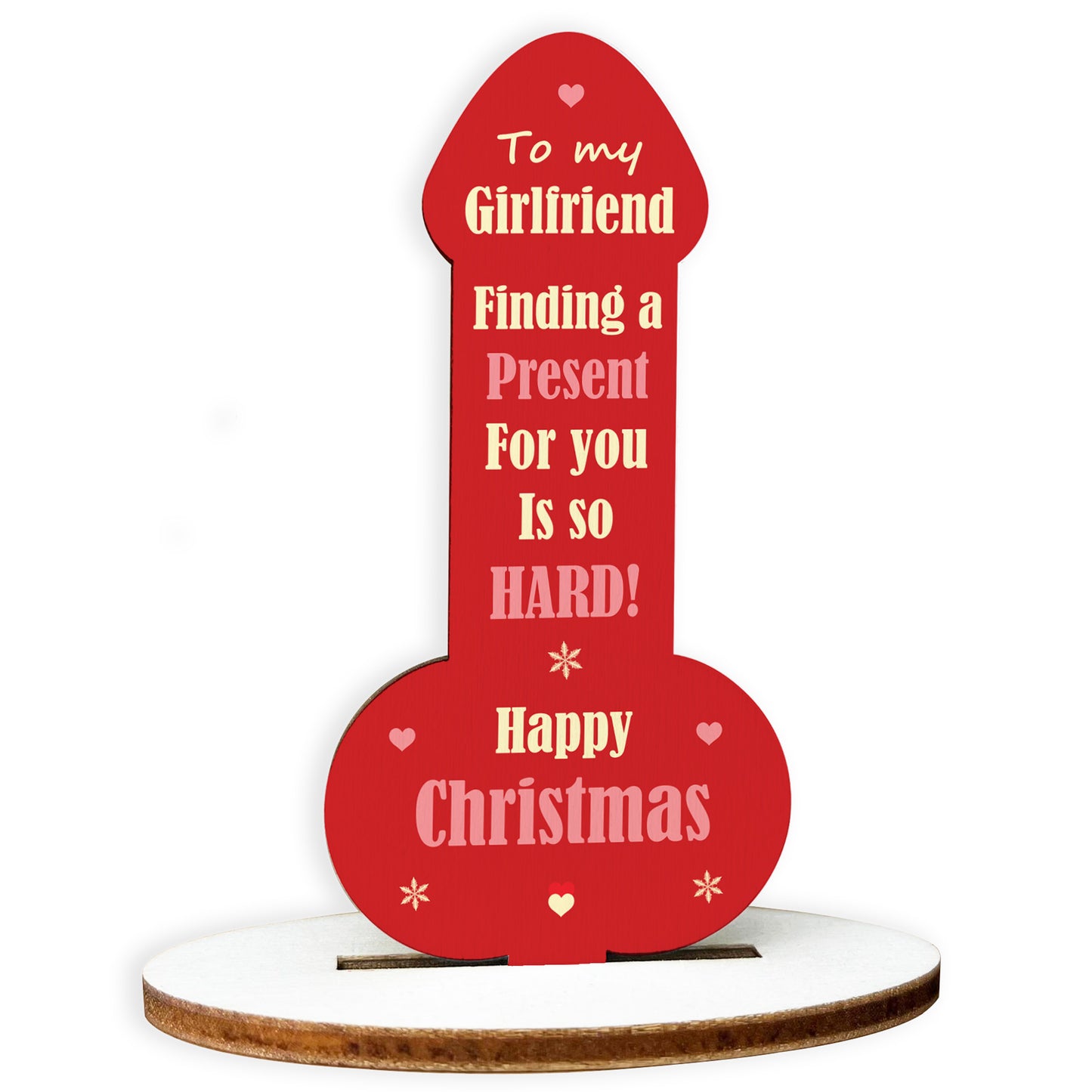 Funny Girlfriend Plaque Gifts For Christmas Rude Girlfriend Gift
