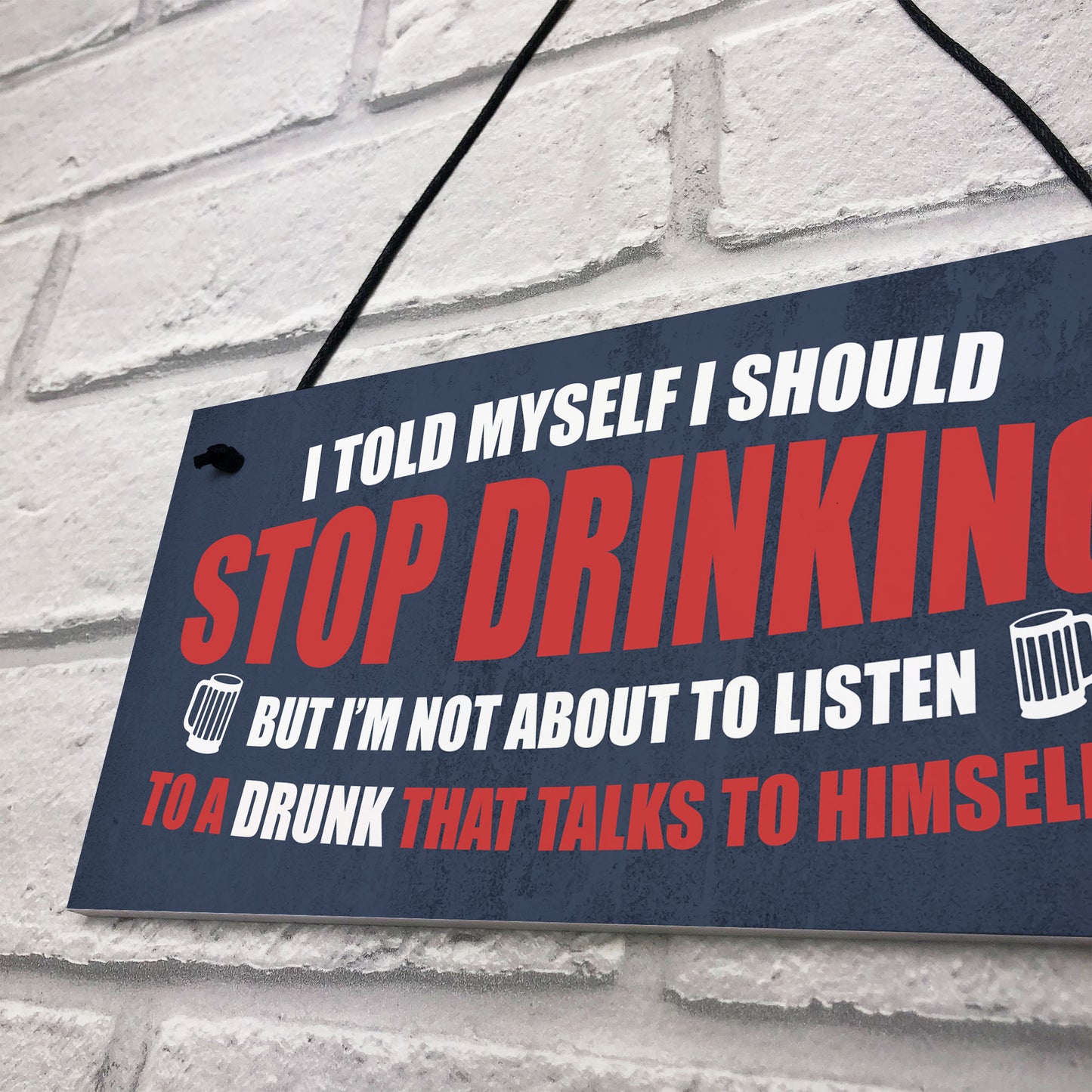 Funny Bar Sign For Man Cave Shed Garage Pub Alcohol Sign