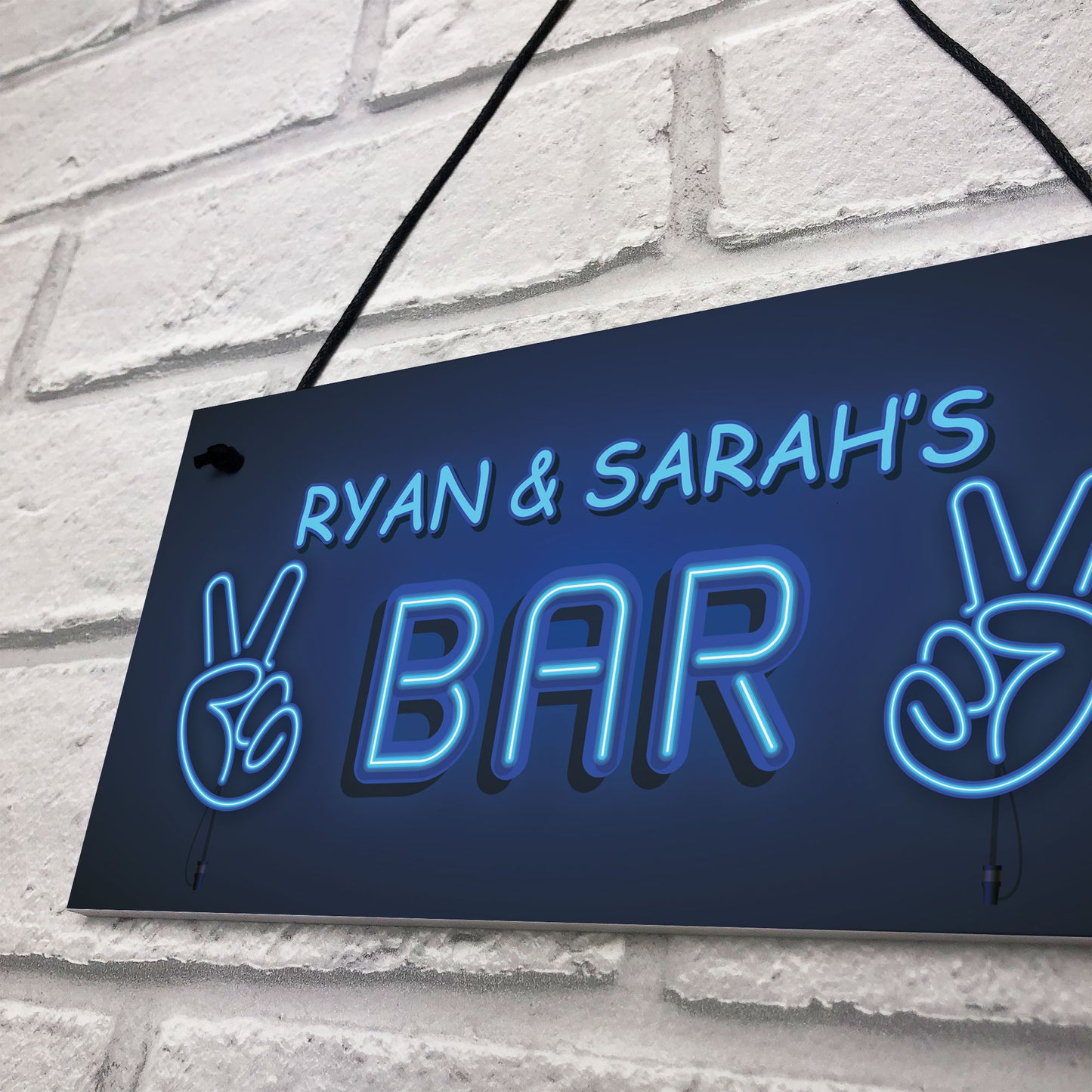 Novelty Bar Personalised Sign Decor For Home Bar Man Cave Gifts