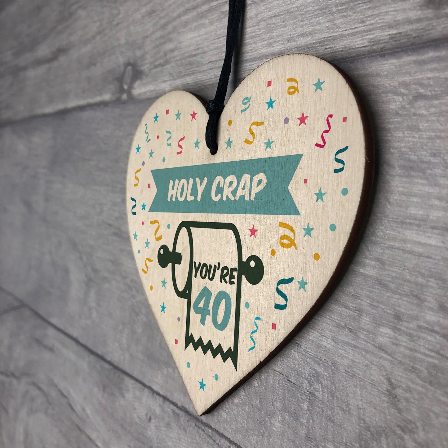 Novelty 40th Birthday Gift For Him Her Funny Rude 40th Birthday