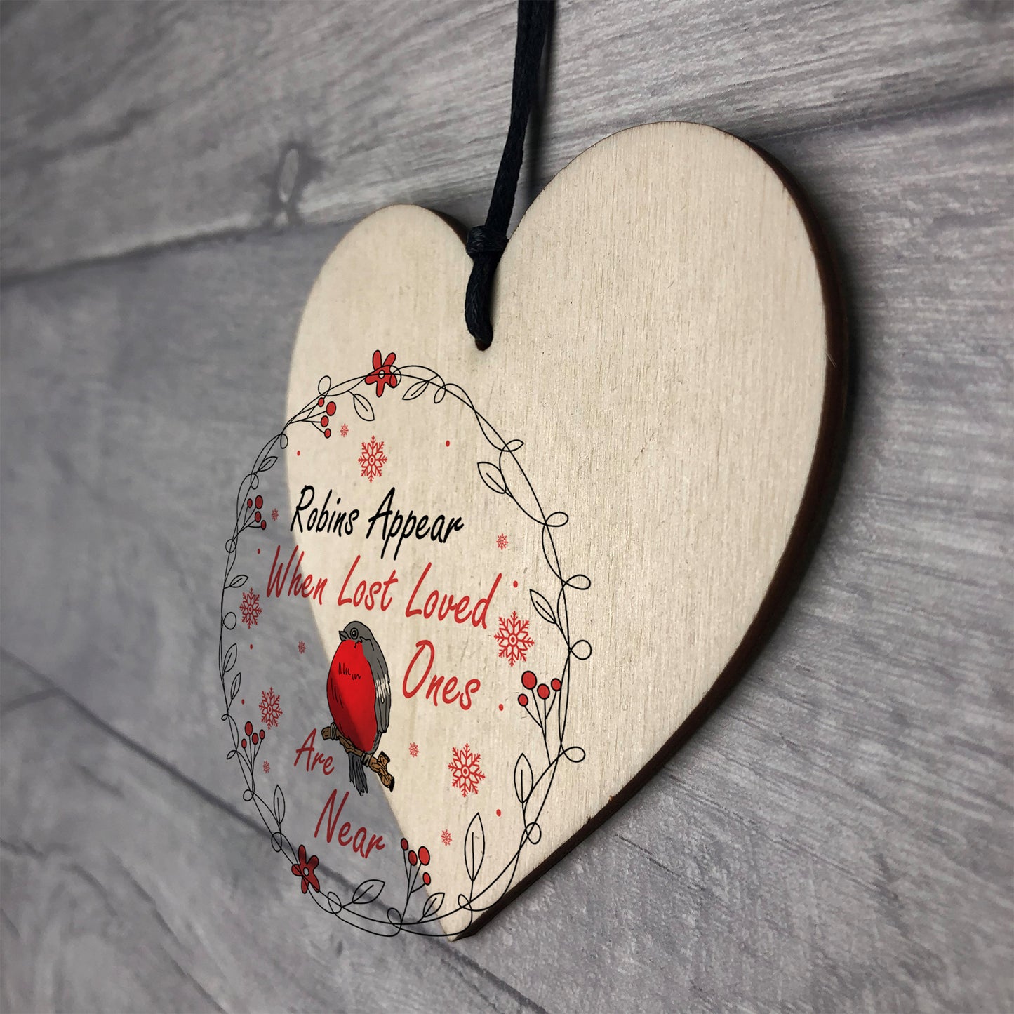 Robins Appear When Lost Loved Ones Are Near Christmas Memorial